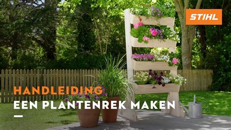 Een Plantenrek Maken Stihl Diy Projecten Youtube