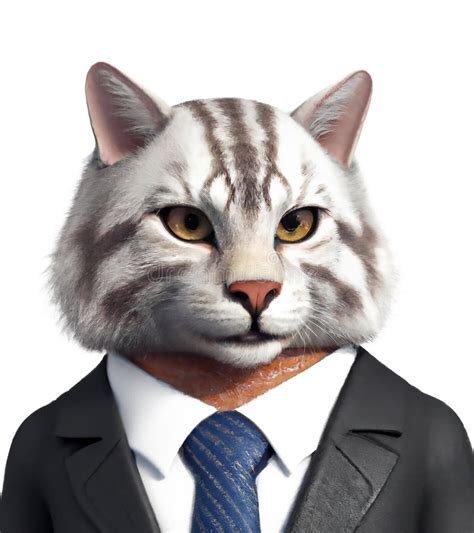 Cartoon Cat Business Suit Stock Illustrations – 367 Cartoon Cat ...