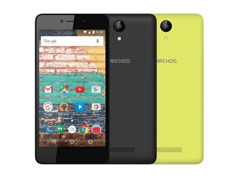 Archos Stellt G Nstiges Zoll Smartphone E Neon Mit Dual Sim Vor