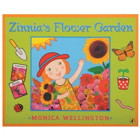 Zinnias Flower Garden Paperback