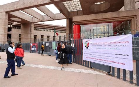 Trabajadores Del Poder Judicial De La Federación Anuncian Paro Nacional