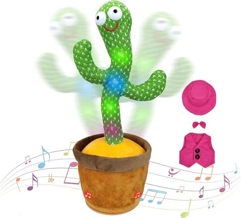 Singing Talking Cactus Toy Mimicking Repeating Cactus Toys