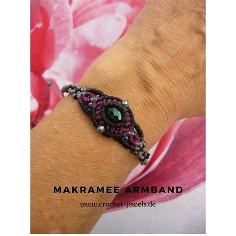 Micromacrame Crochet Handmade En Instagram Makramee Armband