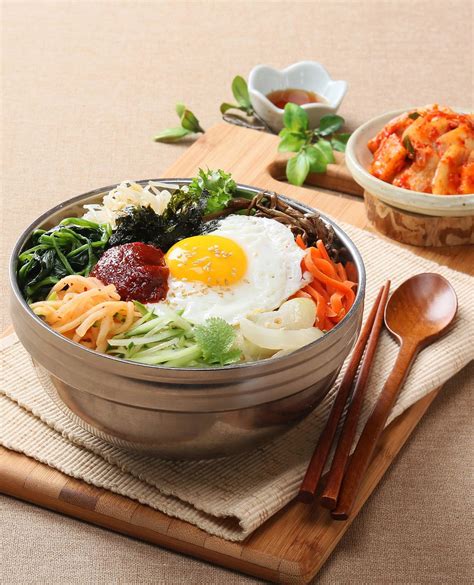 Bibimbap Korean Mixed Rice With Meat And Assorted Vegetables Artofit