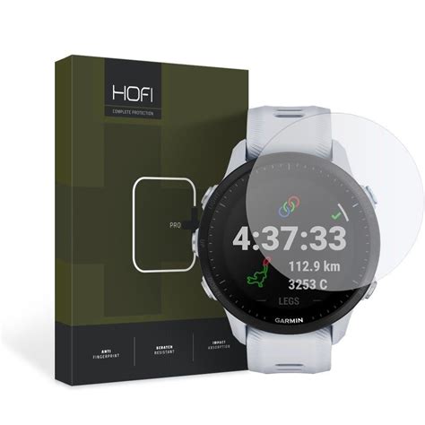 Edzett Veg Tempered Glass Hofi Glass Pro Garmin Forerunner