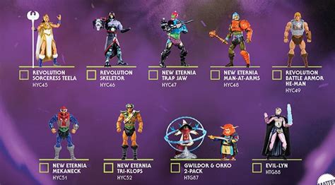 PO Mattel Masters Of The Universe MOTU Masterverse Revolution