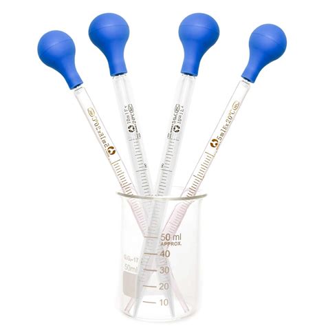 Alysontech Glass Pipette Pieces Ml Ml Glass Graduated Pipettes