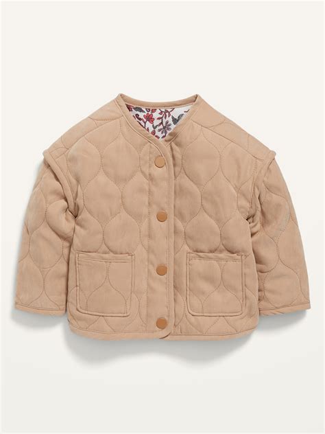 Quilted Snap Front Jacket For Baby Old Navy