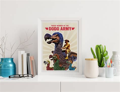 Dodo Army Poster Ark Survival Evolved Digital Download - Etsy