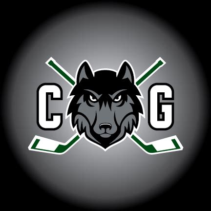 Shop COTTAGE GROVE WOLFPACK Hockey CG Logo Only Car Decal| BLADESHARK ...