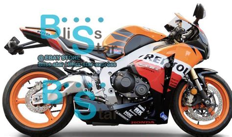 Find Black Orange Fairing Injection W Fit Cbr Rr Cbr Rr Rr