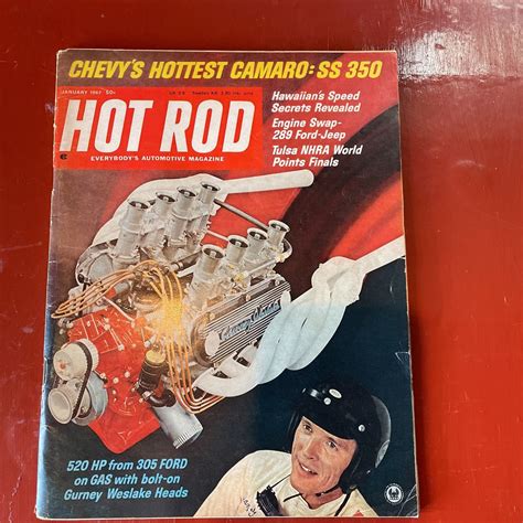 Yahoo オークション HOT ROD Magazine 1967年製 ホットロッド マガジ