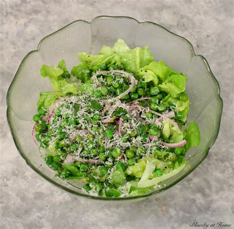 Light and Refreshing Sweet Pea Salad Recipe - Bluesky at Home