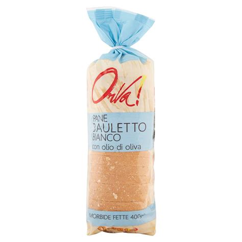 Pan Bauletto Bianco Con Olio Di Oliva Orva Gr L Ecommerce