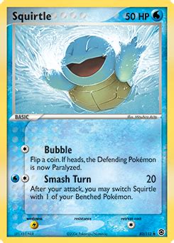 The Pokémon Company highlights Pokémon TCG cards featuring turtle like