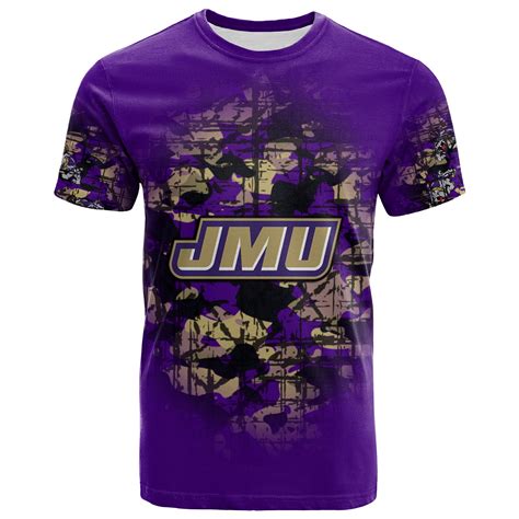 Buy James Madison Dukes T Shirt Camouflage Vintage Ncaa Meteew