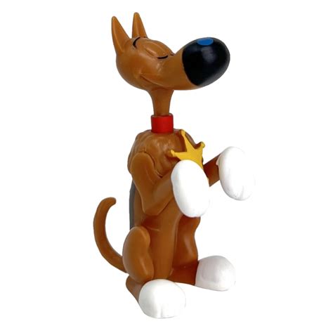 Figurine De Collection Plastoy Lucky Luke Rantanplan Assis 63124 2023