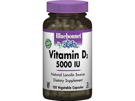 D Bluebonnet Nutrition Vitamin D Iu Veg Caps Blb