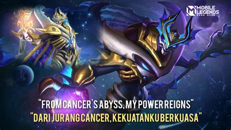 New Voice And Quotes Revamped Skin Zodiac Cancer Zhask Mobile Legends