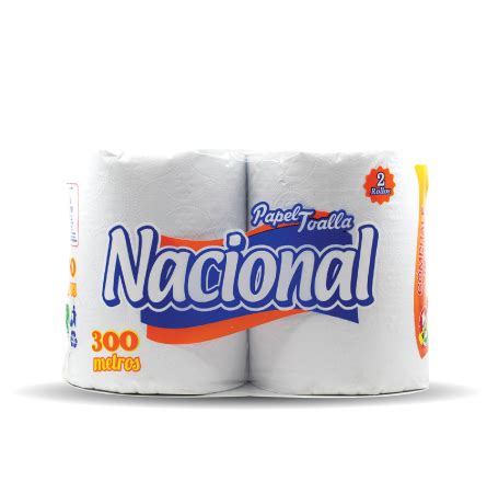 NACIONAL Papel Toalla De Cocina 16 Rollos 2Rollos X 8Paquetes