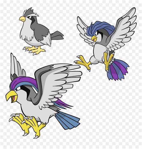 Character,eagle,animal Figure - Pidgeotto Shiny, HD Png Download - vhv