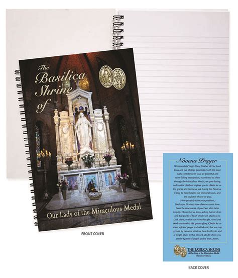 Basilica Shrine Of Our Lady Of The Miraculous Medal Notebook The