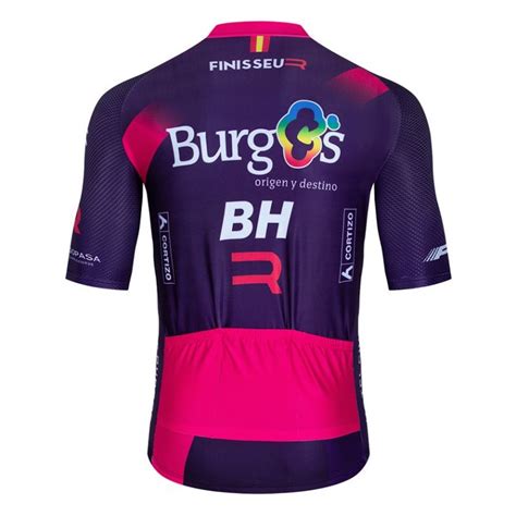 Maillot vélo équipe pro BURGOS BH 2023 Aero Mesh Tenuevelo