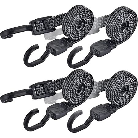 Amazon SmartStraps Adjustable Bungee Cords 5 Piece Value Pack