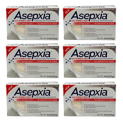 Asepxia Acne Bar Soap Deep Pore Cleanser With Salycilic Acid Treats