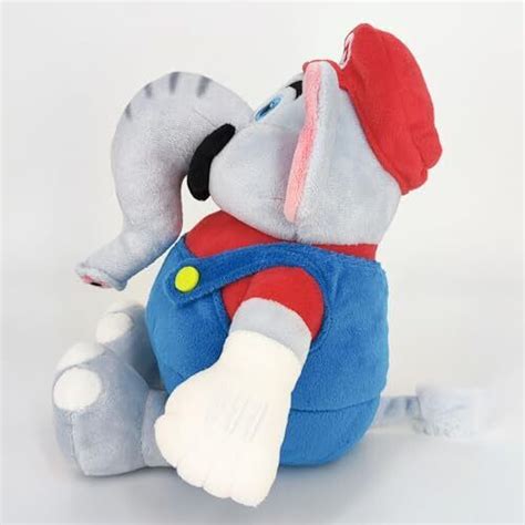 Sanei Super Mario Bros Wonder Elephant Mario Plush Toy Size S In