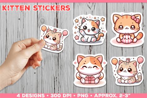 Kawaii Stickers Designs Graphics