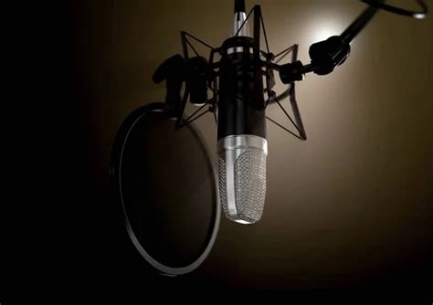 Hanging Condenser Microphone Stock Photo By Albund