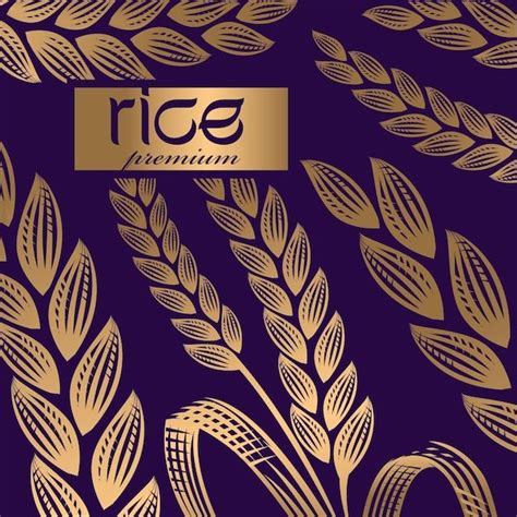 Premium Vector Rice Realistic Illustration Illustration Realistic