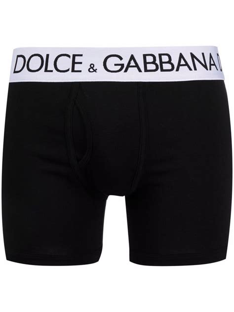 Dolce Gabbana Cueca Boxer Logo No C S Farfetch Dolce And