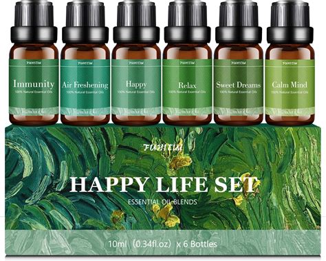 Olinear Essential Oils 6 Blends Set Perfect For