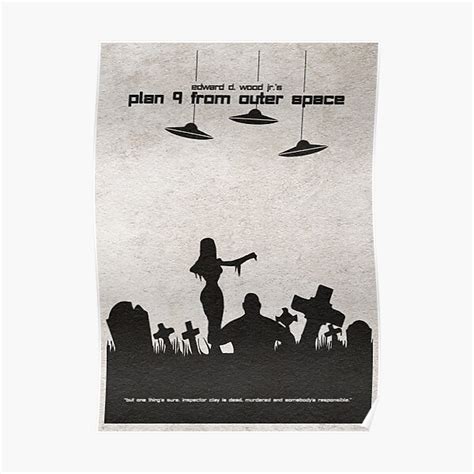 "Plan 9 from Outer Space" Poster by geekmywall | Redbubble