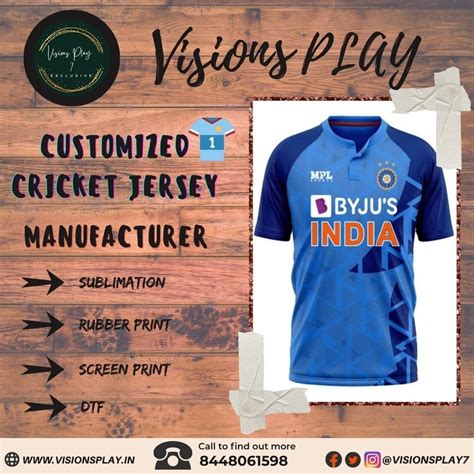 Sublimation Print Cricket Jersey At Rs 649piece Customised Cricket