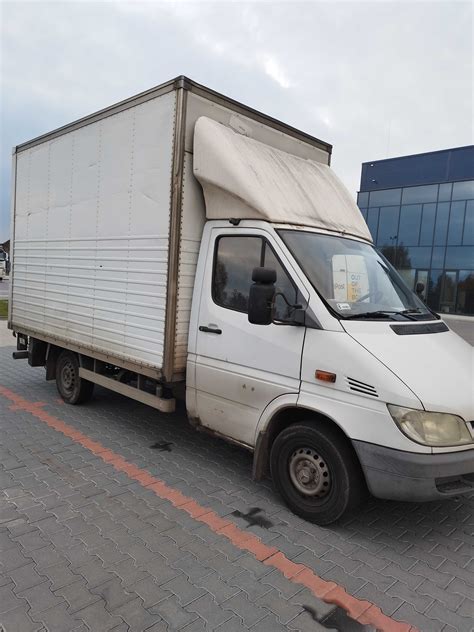 Mercedes Sprinter Kontener Winda D G Rna Olx Pl