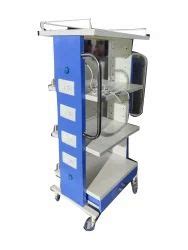 Hospital Trolley Mild Steel Monitor Trolley Wholesaler From Vadodara