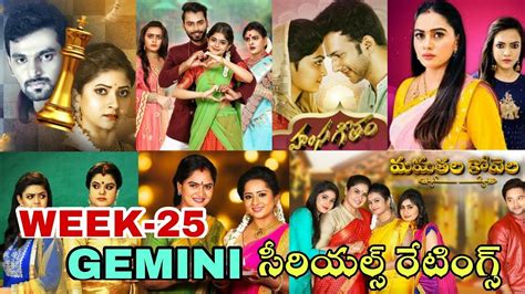 Gemini Tv Serials Trp Ratings This Week Gemini Tv Serials Ratings