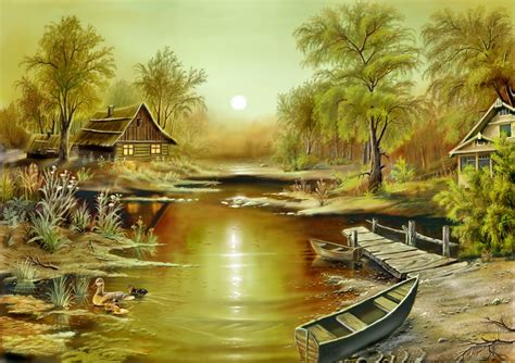 اُمید صبح: Amazing Paintings Art