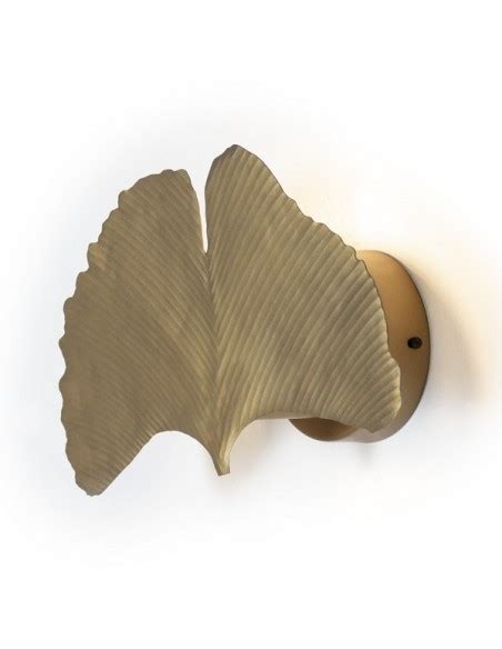 Applique Lumineuse Feuille Ginkgo