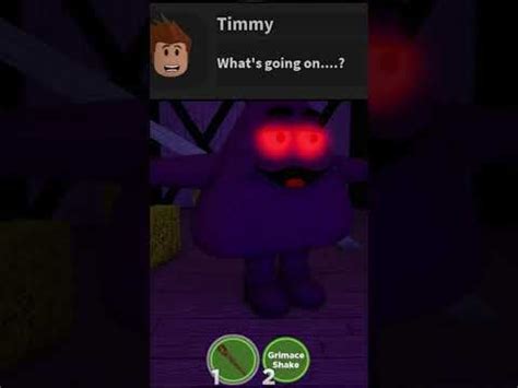 Grimace has lost it! #shorts #roblox : r/gamingvids