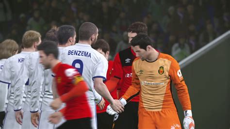 Pes Real Madrid X Rcd Mallorca Copa Del Rey Jogo De Ida