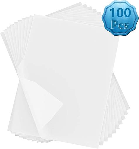 100 Blatt Transparentpapier A4 Format Transparentpapier Zum Basteln