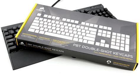 Corsair Pbt Double Shot Keycaps Review Legit Reviews