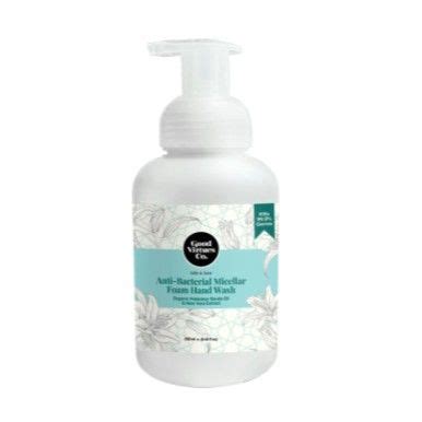 Good Virtues Co Gvc Ml Anti Bacterial Micellar Foam Hand Wash