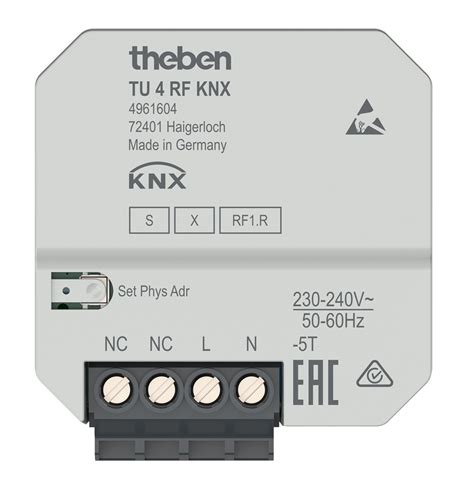 TU 4 RF KNX System Devices KNX Home And Building Control Theben