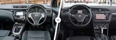 Nissan Qashqai Vs Vw Tiguan Suv Comparison Carwow