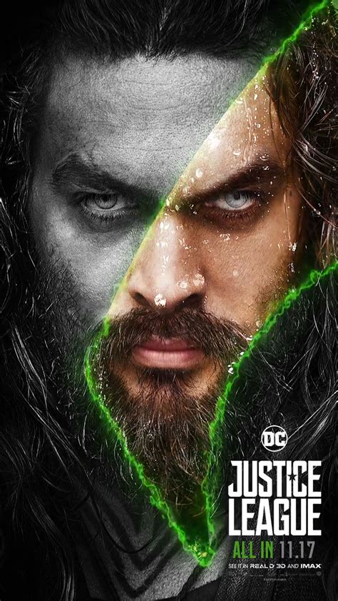 Justiceleague Aquaman JasonMomoa Poster DCComics